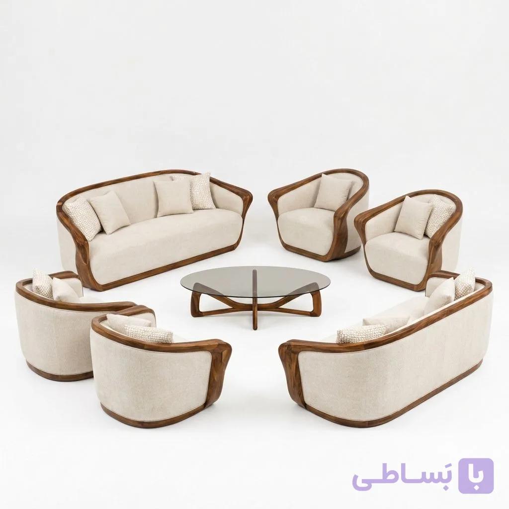ست 8 نفره مبلمان مدل نوا — تصویر 1