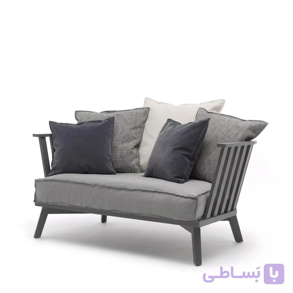 مبل تک نفره راحتی بزرگ مدل کُنت — تصویر 1