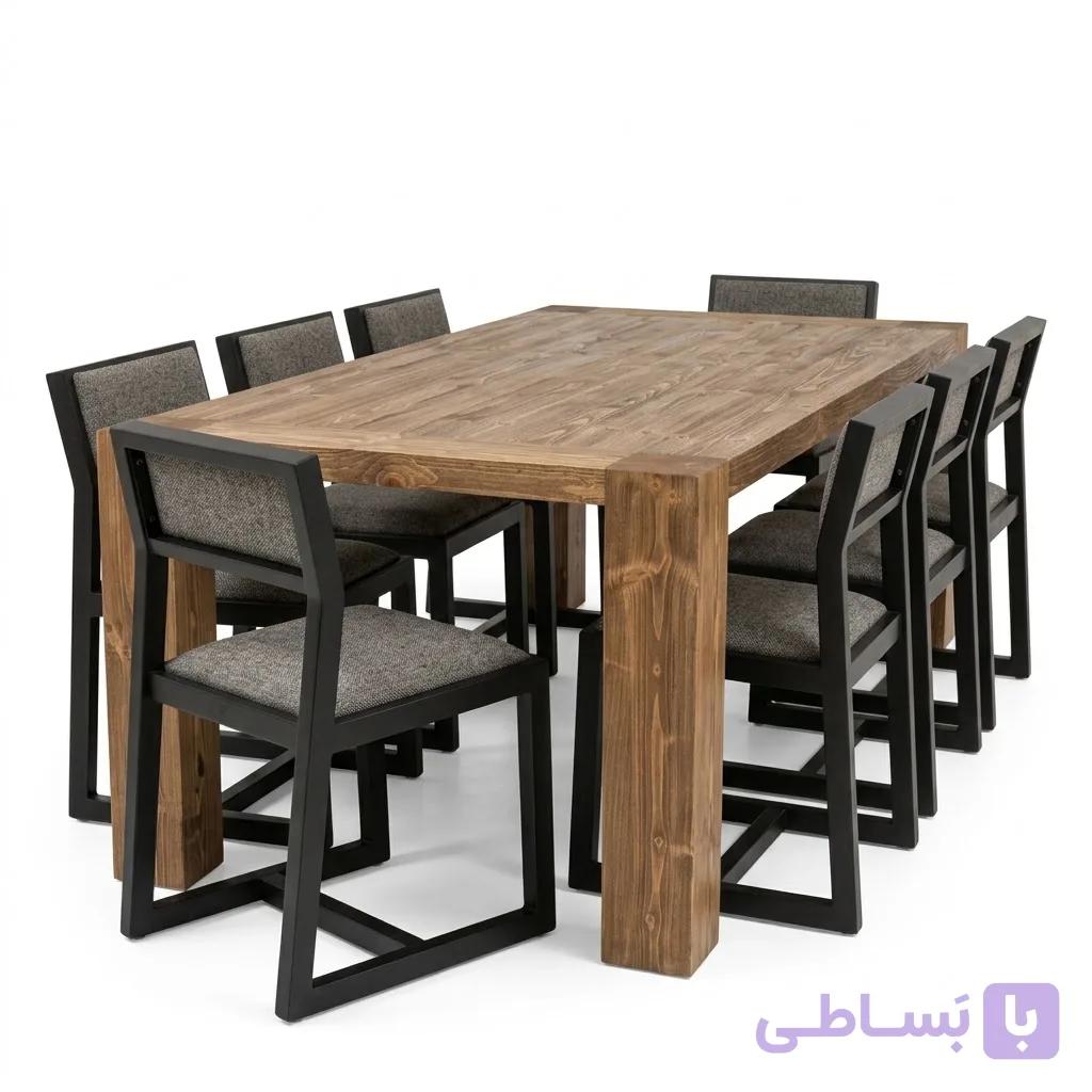 میز پذیرایی 8 نفره مدل هوفن — تصویر 1