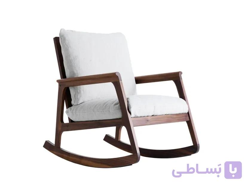 صندلی راک چوبی مدل خلسه — تصویر 1