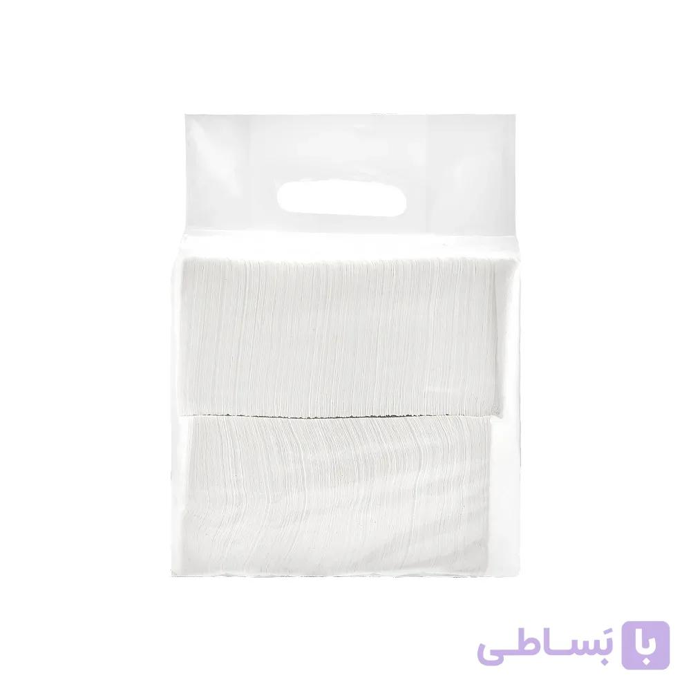 دستمال کاغذی مدل سفره ای 100 برگ دولایه سیگنال — تصویر 1
