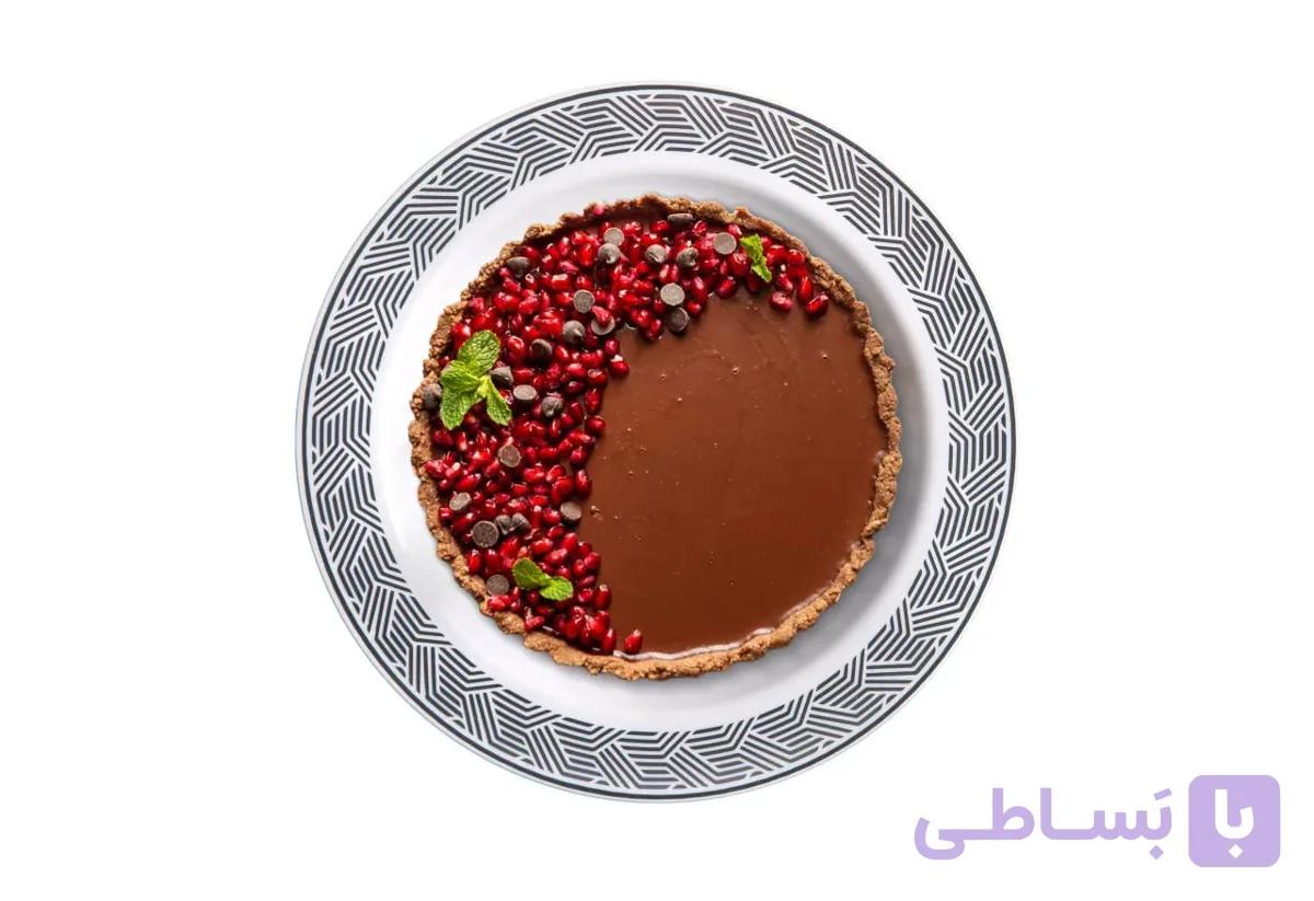 بشقاب یکبار مصرف الماس کوچک مدل نگار پیکنیک — تصویر 1