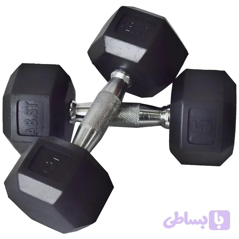 دمبل 6 ضلعی 5 کیلویی