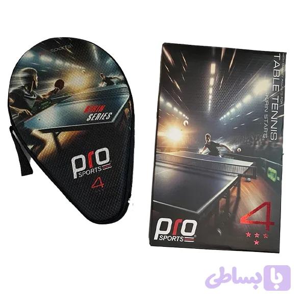 راکت پینگ پنگ پرو 4ستاره PRO — تصویر 1