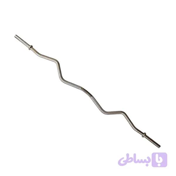 میله هالتر خم خانگی 120cm — تصویر 1
