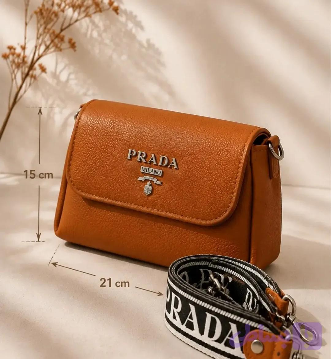 کیف دوشی زنانه مدل PRADA