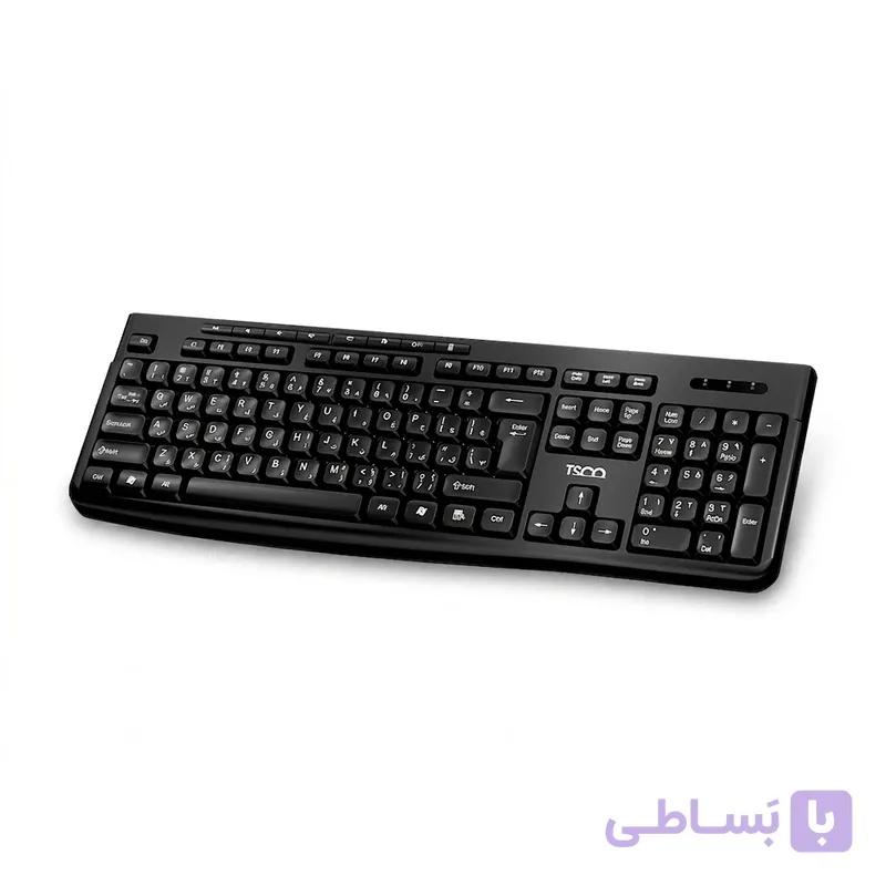 کیبورد بی سیم تسکو مدل TK 7007W — تصویر 1