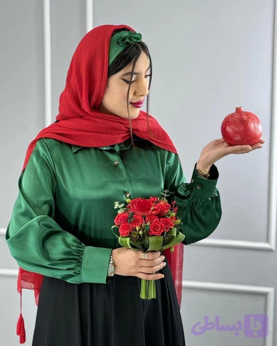 شومیز ساتن (کد F1D2F)