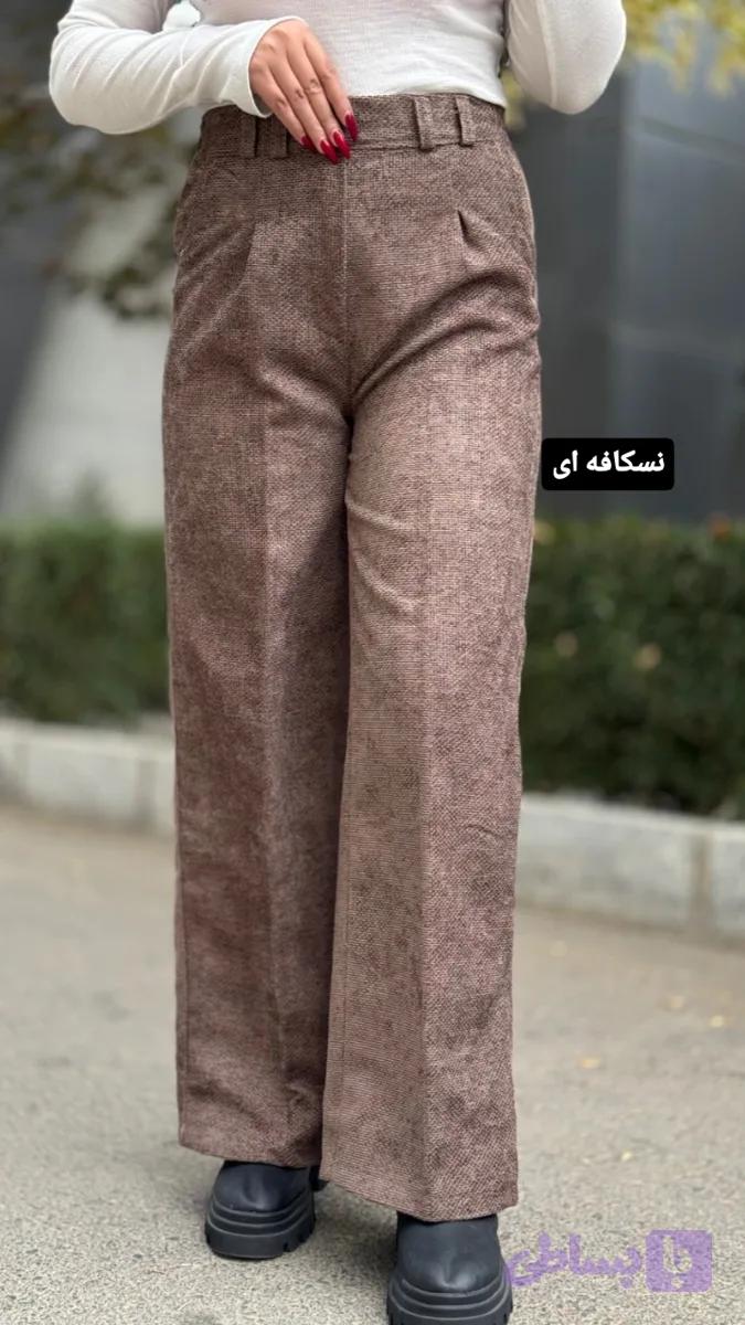 شلوار پیله ای حوله ای بگ ۳۴۲۷ — تصویر 1