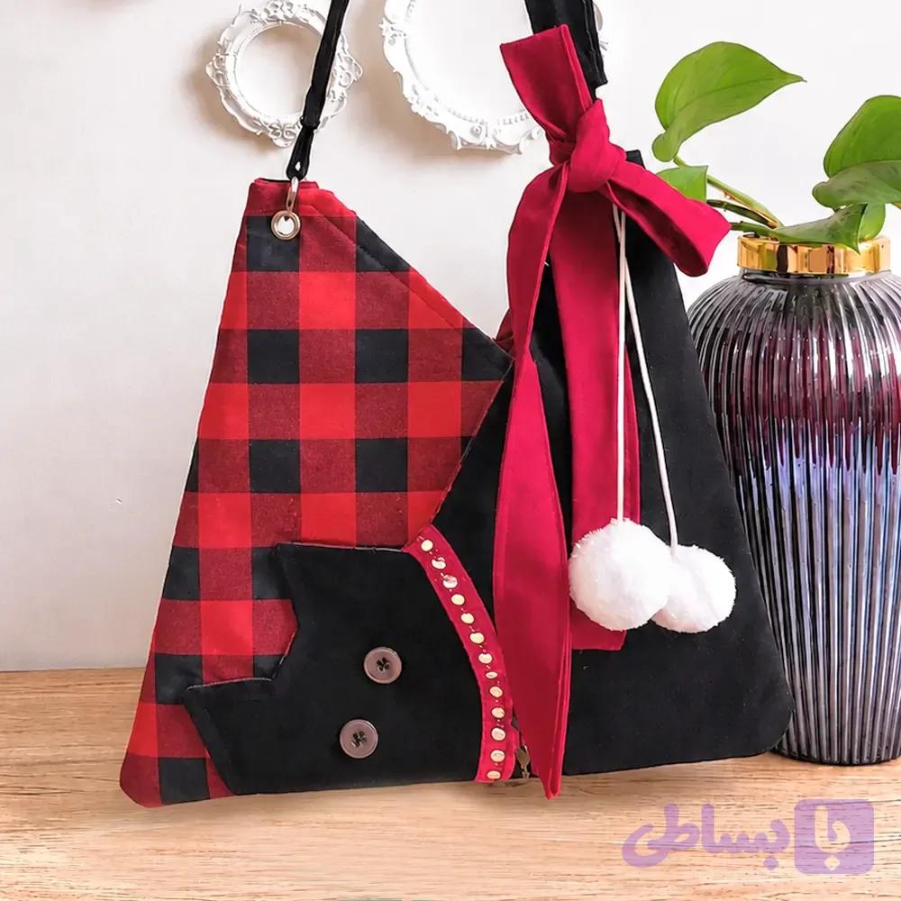 کیف گربه منگوله دار