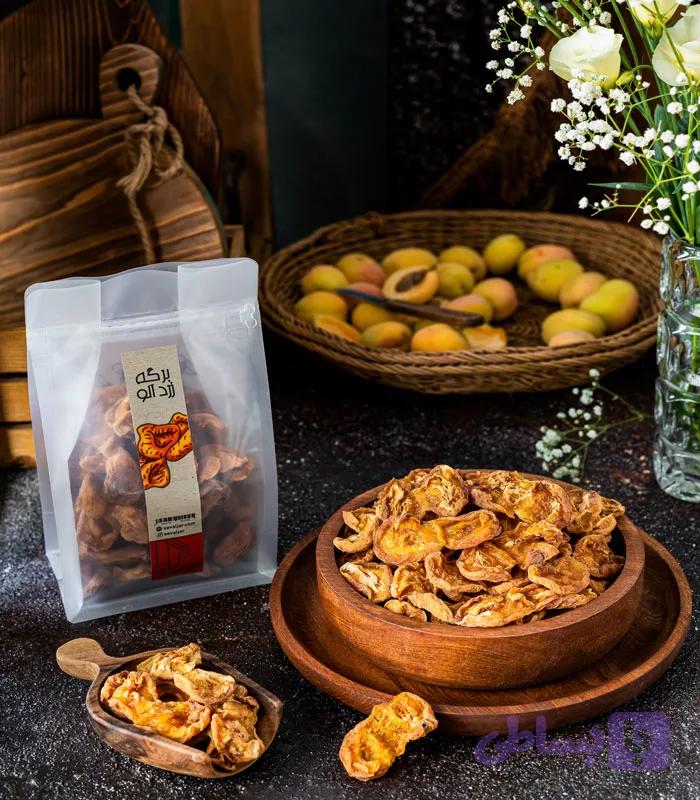 برگه زرد آلو 250 گرمی