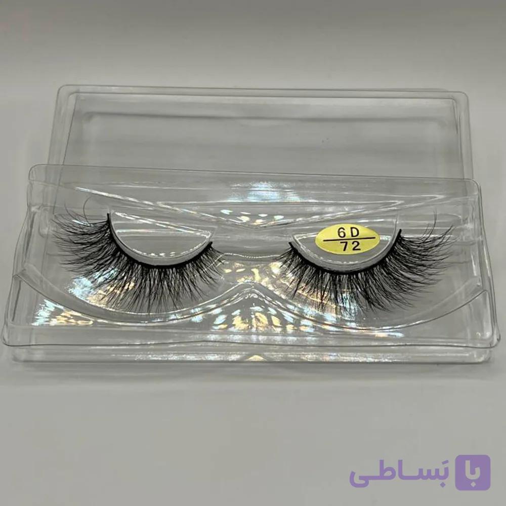 مژه مصنوعی شش بعدی طبیعی 6d-72 — تصویر 1