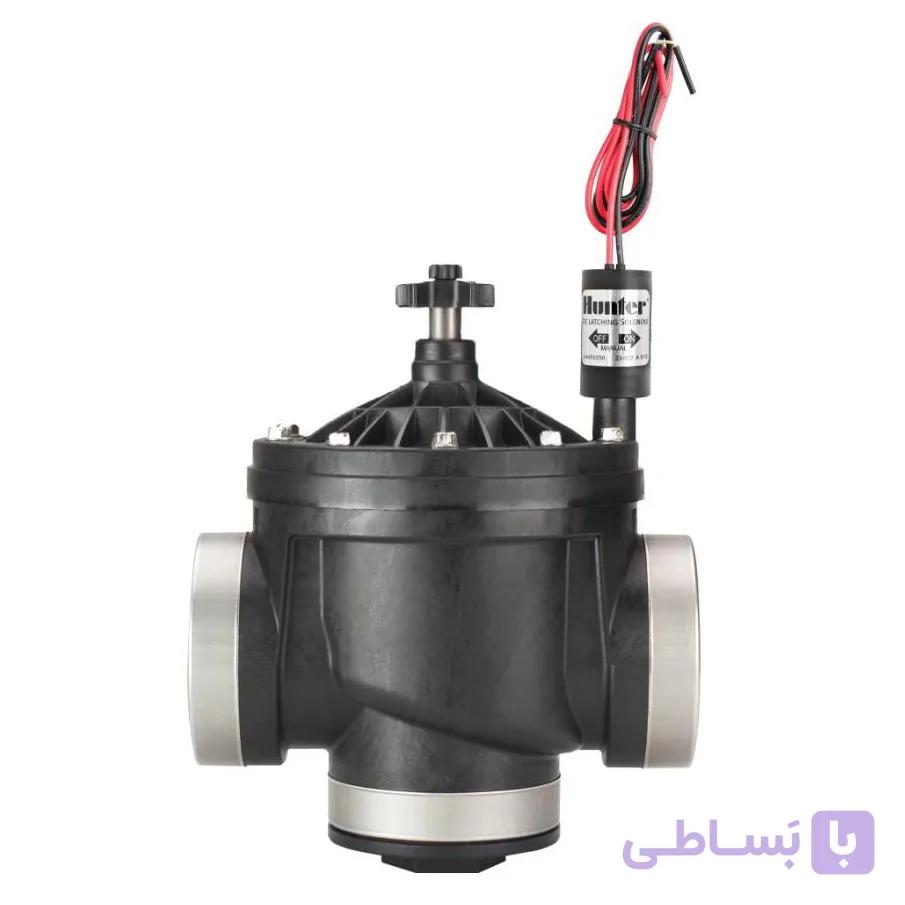 شیر برقی 9 ولت هانتر آمریکا 3 اینچ مدل ICV-301-DC (مناسب کنترلر های باتری خور هانتر)