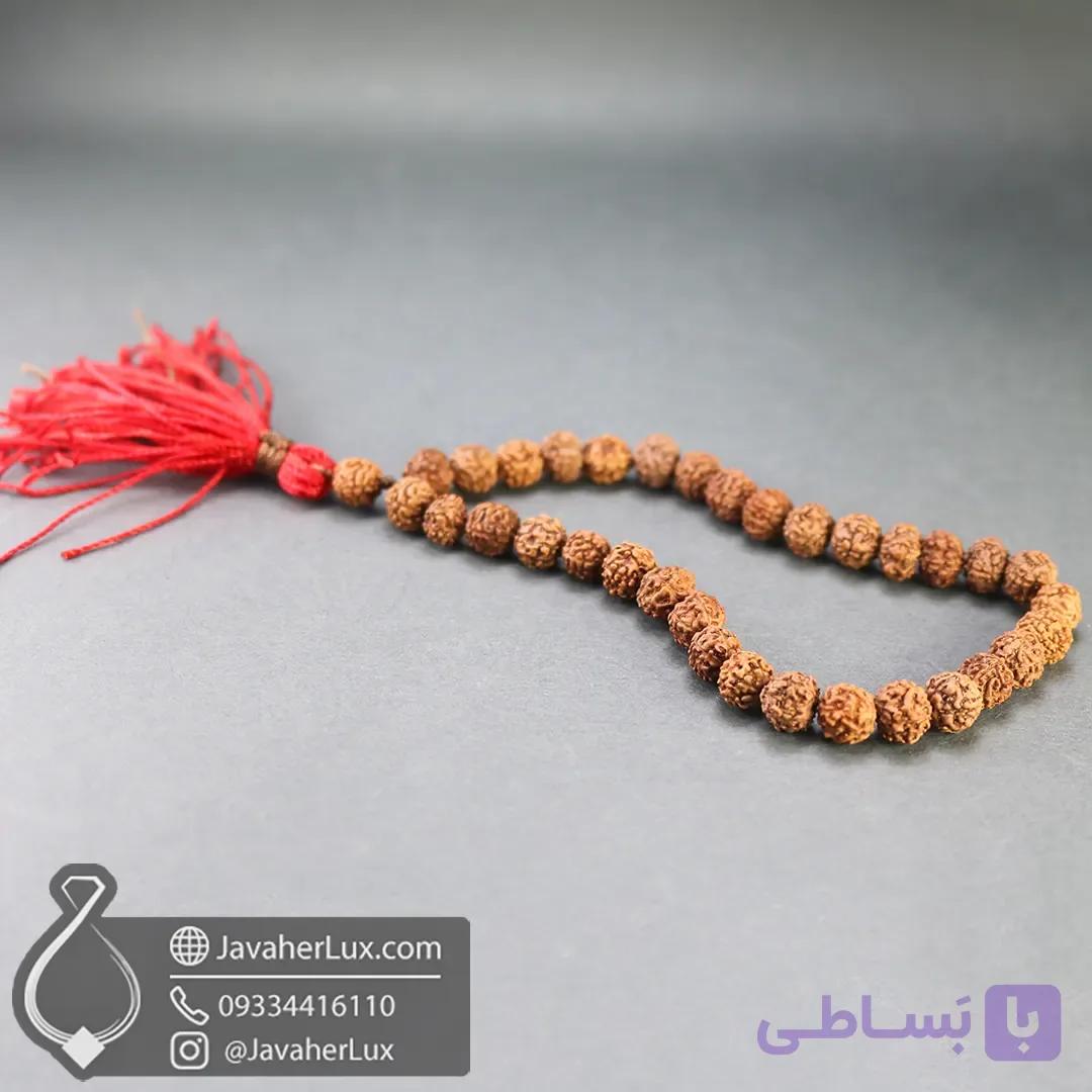 تسبیح رودراکشا مالا 5 موکی 33 دانه _ کد : 401024 — تصویر 1