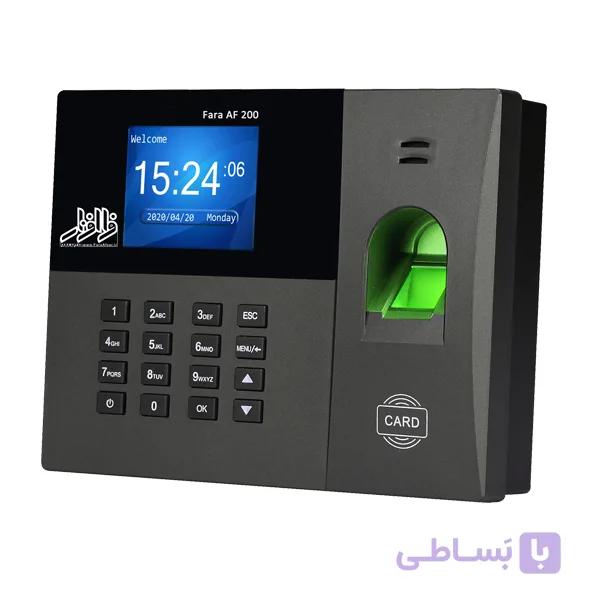 دستگاه حضور و غیاب اثرانگشت Fara Af200 — تصویر 1