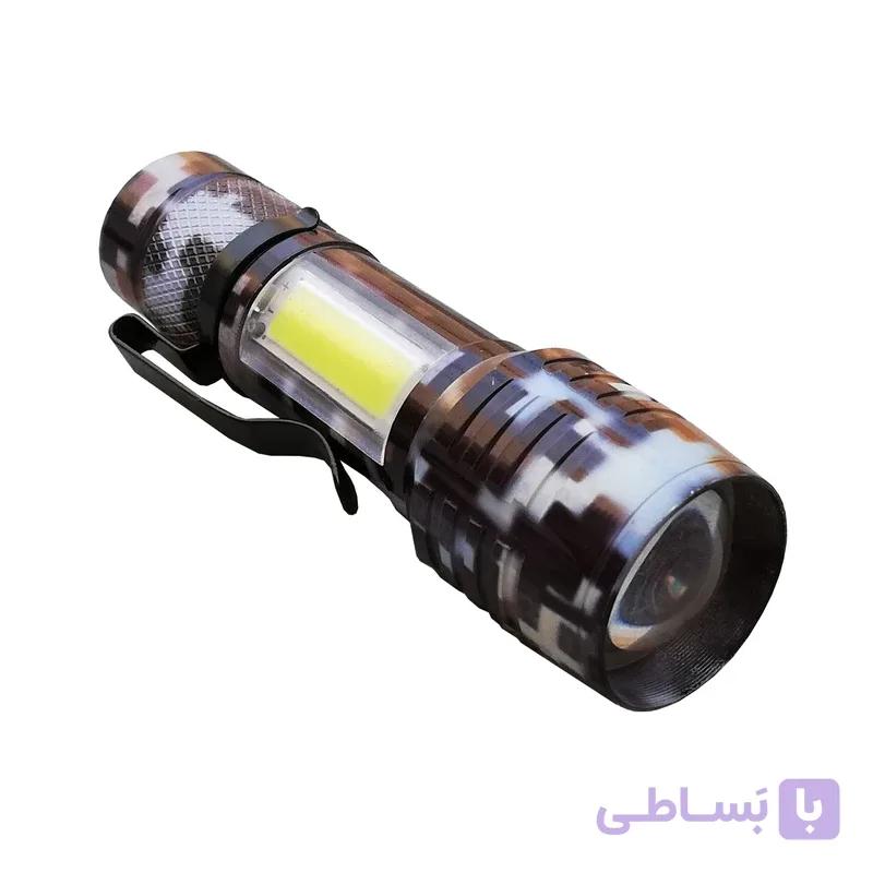 چراغ قوه پلیسی شارژی (مدل پلیسی) — تصویر 1