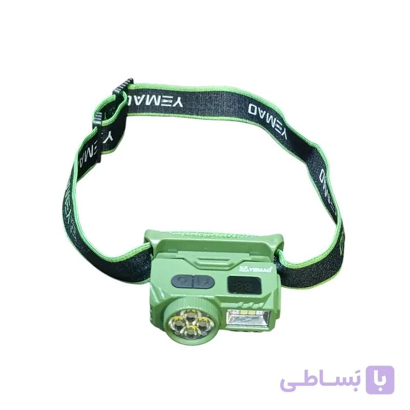 چراغ پیشانی حسگردار یئماو BL-T614 — تصویر 1
