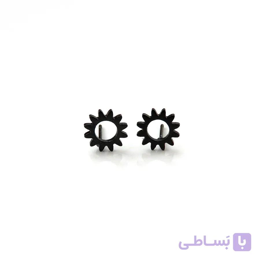 گوشواره میخی چرخ دنده کد EA11118 — تصویر 1