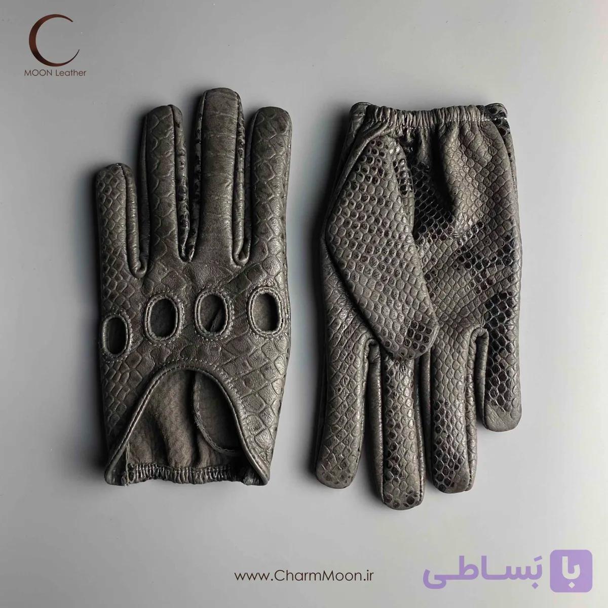 دستکش چرم رانندگی Lorak Defleron — تصویر 1