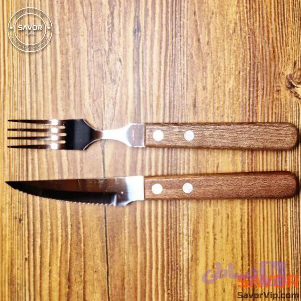کارد و چنگال ساور کد 32204 – یک دست — تصویر 1