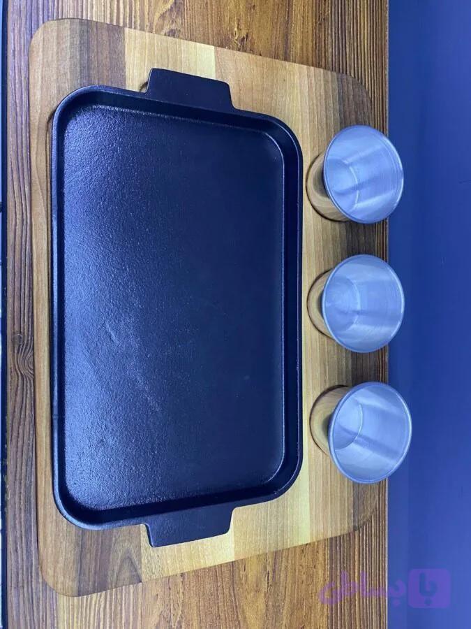 ست استیک کد ۱۶۹ مدل چوب گردو — تصویر 1