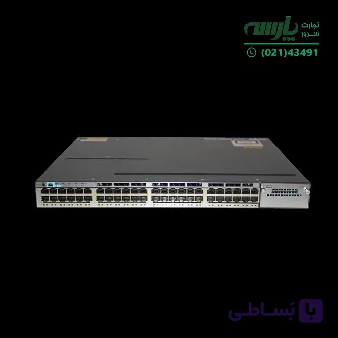 سوئیچ 48 پورت سیسکو WS-C3750X-48T-L — تصویر 1