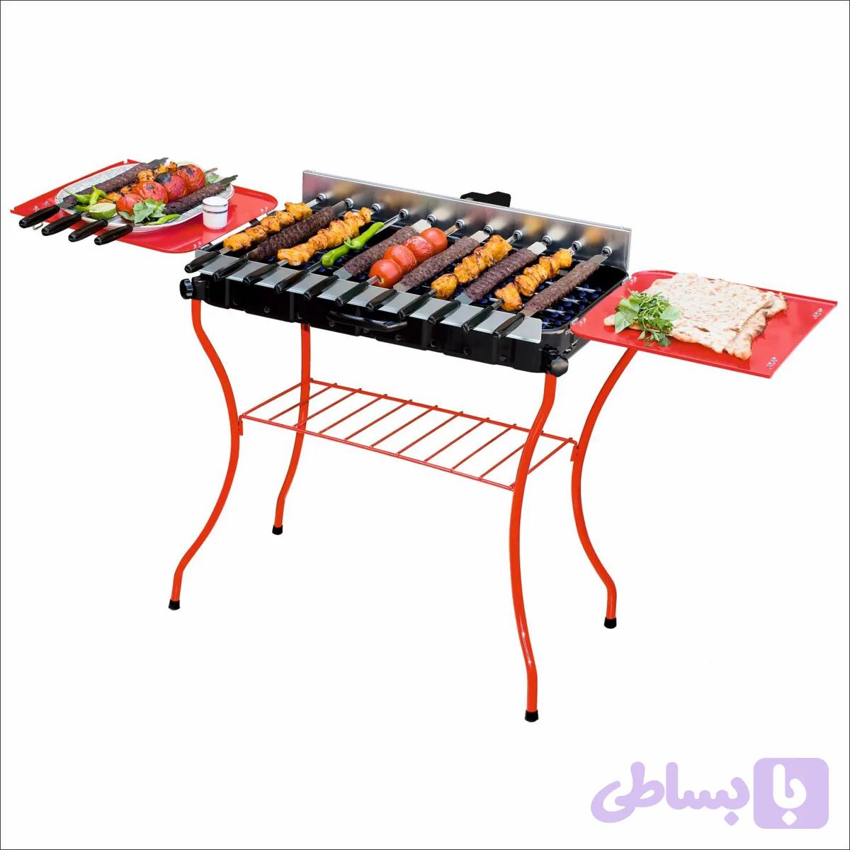 کباب پزدوگانه سوز مه پویا مدل BRB-M111 — تصویر 1