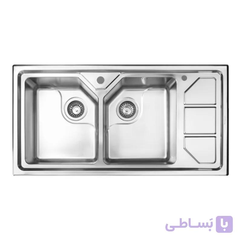 سینک ظرفشویی باکسی توکار اخوان مدل 326