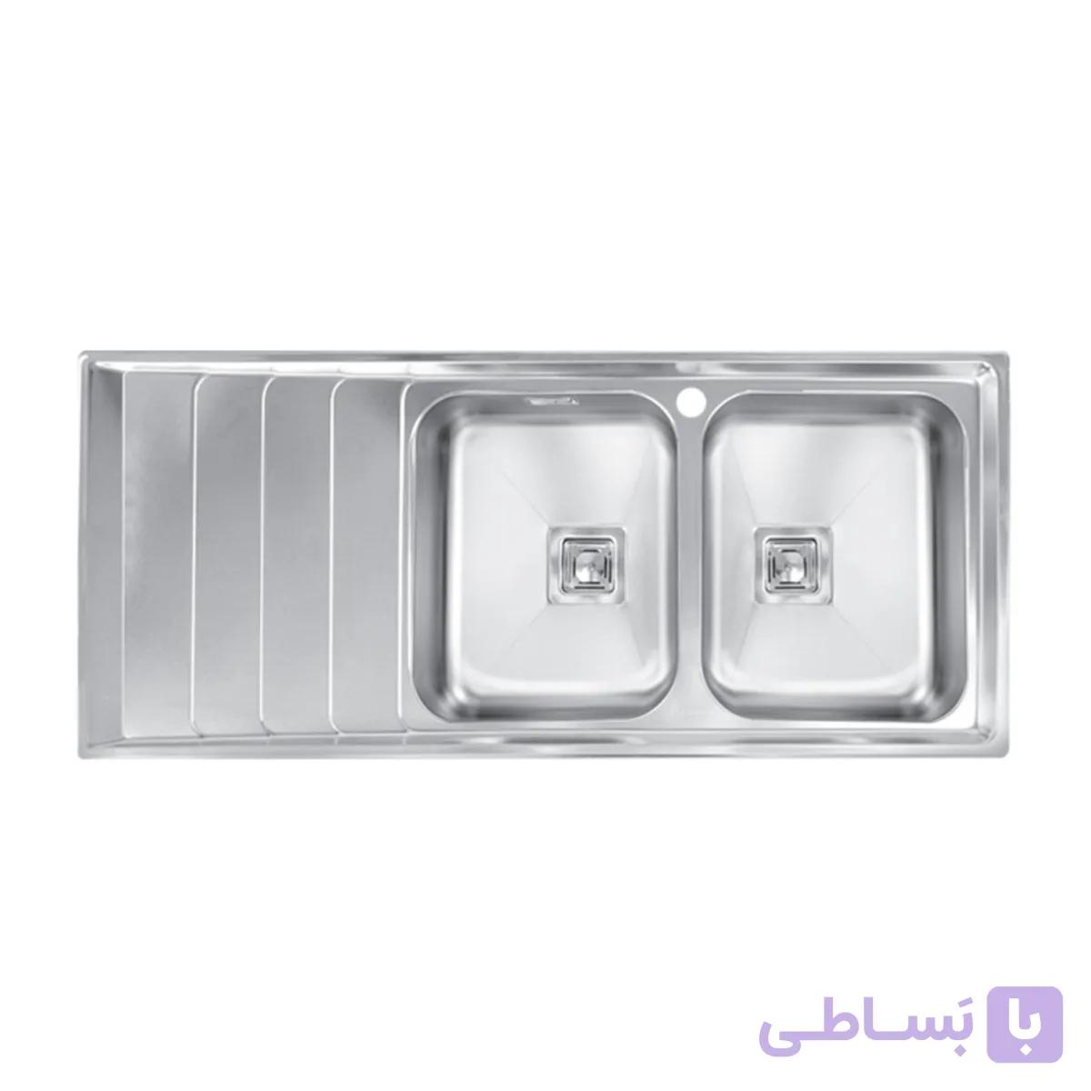 سینک ظرفشویی توکار اخوان مدل 504S