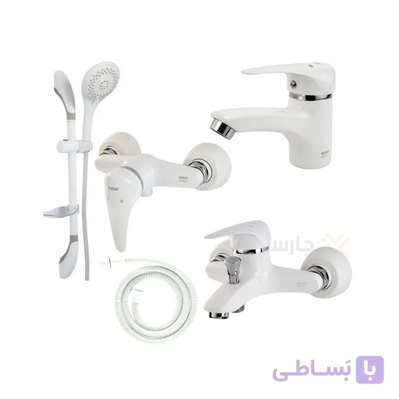 ست پنج تکه کسری مدل کارون سفید — تصویر 1
