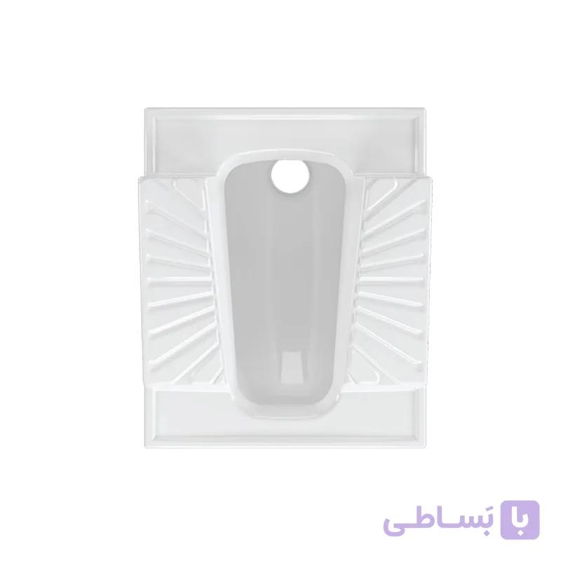 توالت ایرانی چینی کرد مدل اریکا طبی Erica ریم بسته — تصویر 1
