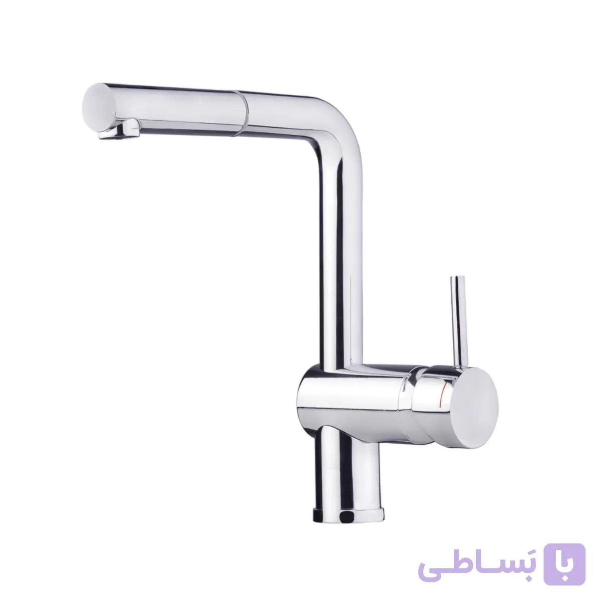 شیر ظرفشویی شاوری (شلنگدار) راسان مدل شبنم — تصویر 1