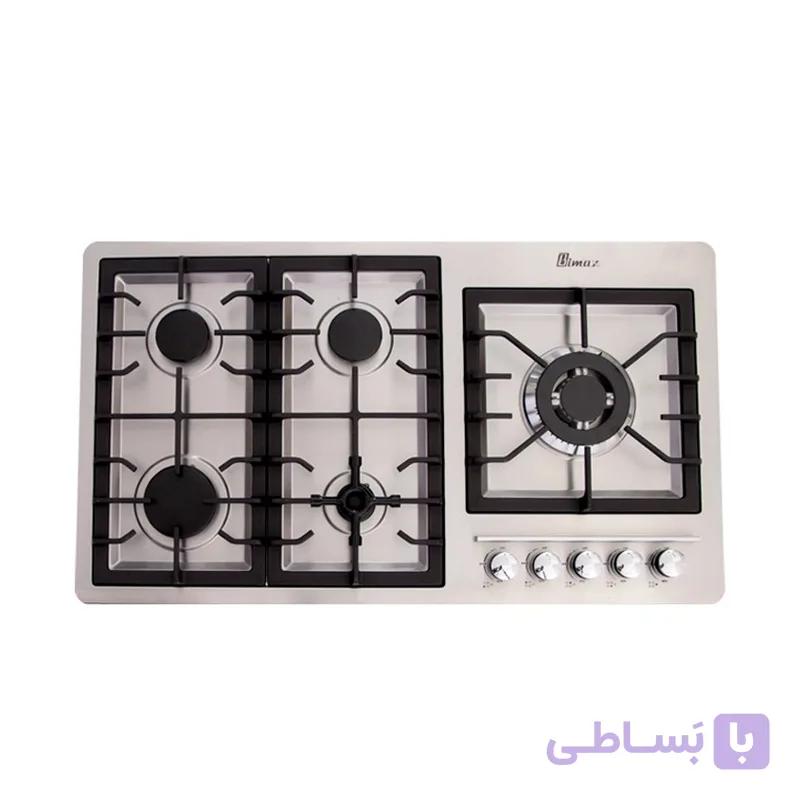 اجاق گاز صفحه ای بیمکث مدل MG 5010 استیل — تصویر 1