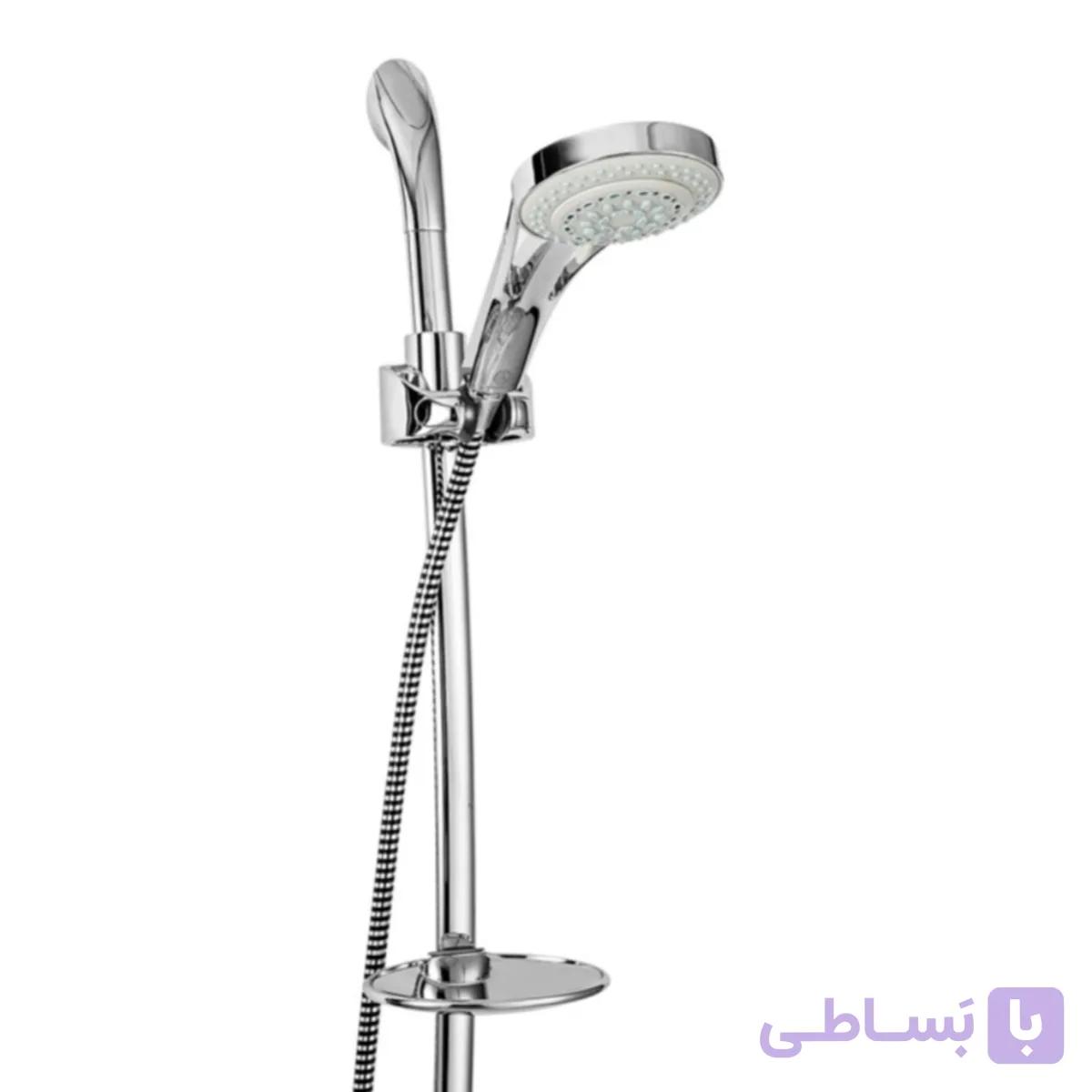 علم دوش تک کاره (یونیکا) قهرمان مدل دنا با گوشی تنیسی و شلنگ آنتی باکتریال — تصویر 1