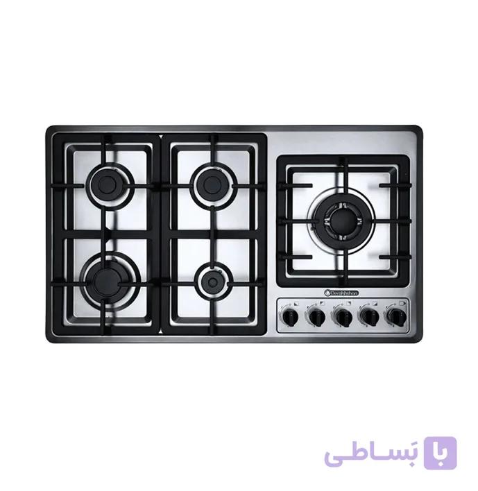 اجاق گاز صفحه ای استیل درخشان مدل G618 — تصویر 1