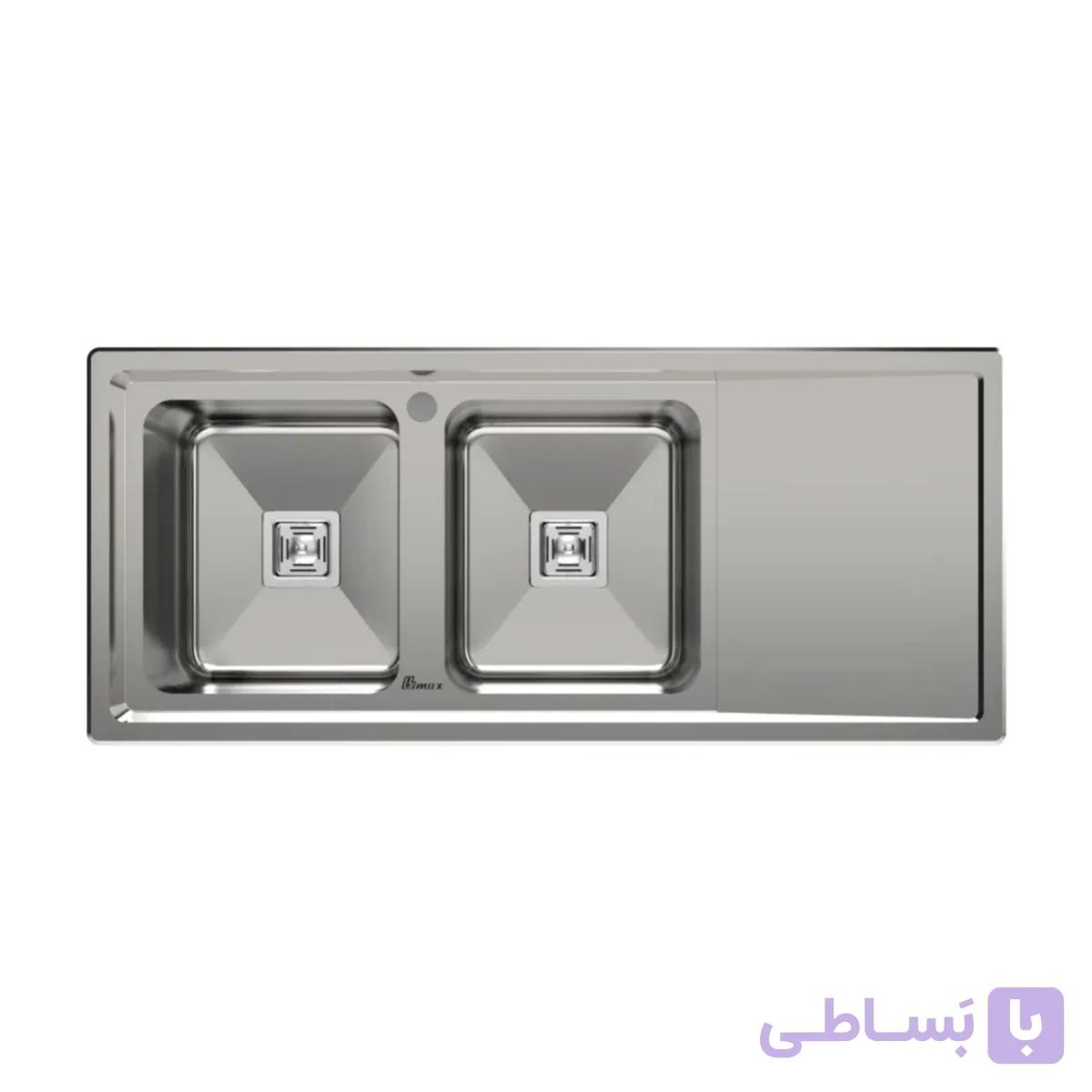 سینک ظرفشویی فانتزی توکار بیمکث مدل 843 — تصویر 1