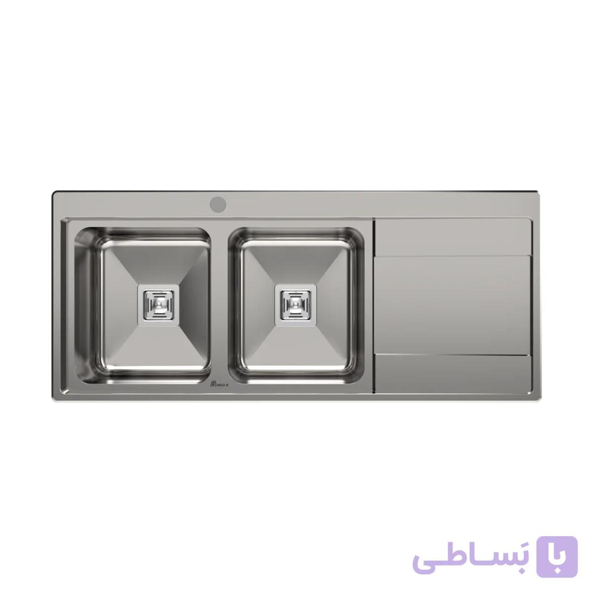 سینک ظرفشویی فانتزی توکار بیمکث مدل 845 — تصویر 1