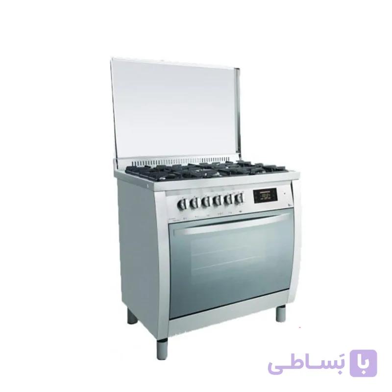 اجاق گاز مبله فردار اخوان مدل M13-EDTR استیل — تصویر 1