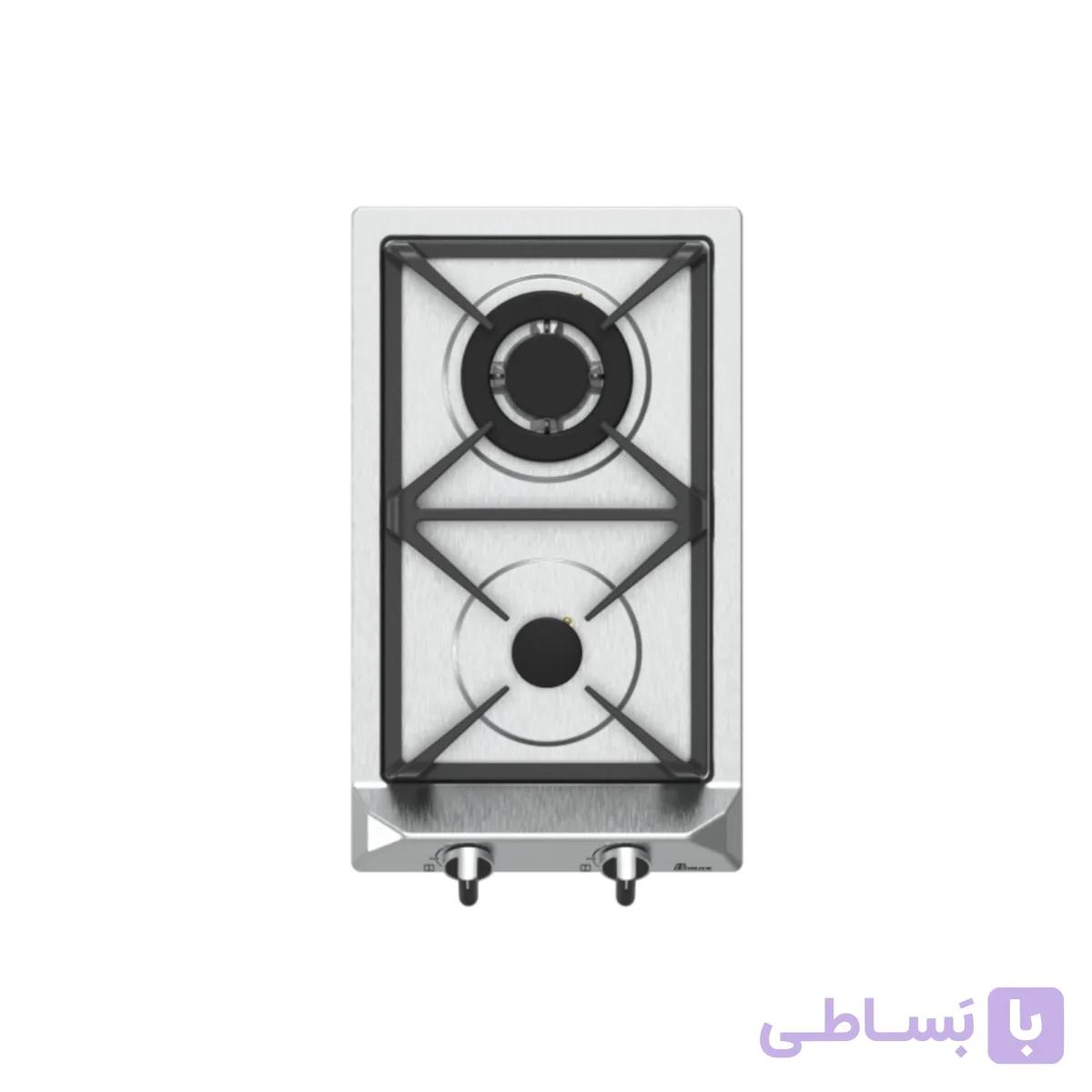 اجاق گاز صفحه ای بیمکث مدل 5021 استیل — تصویر 1