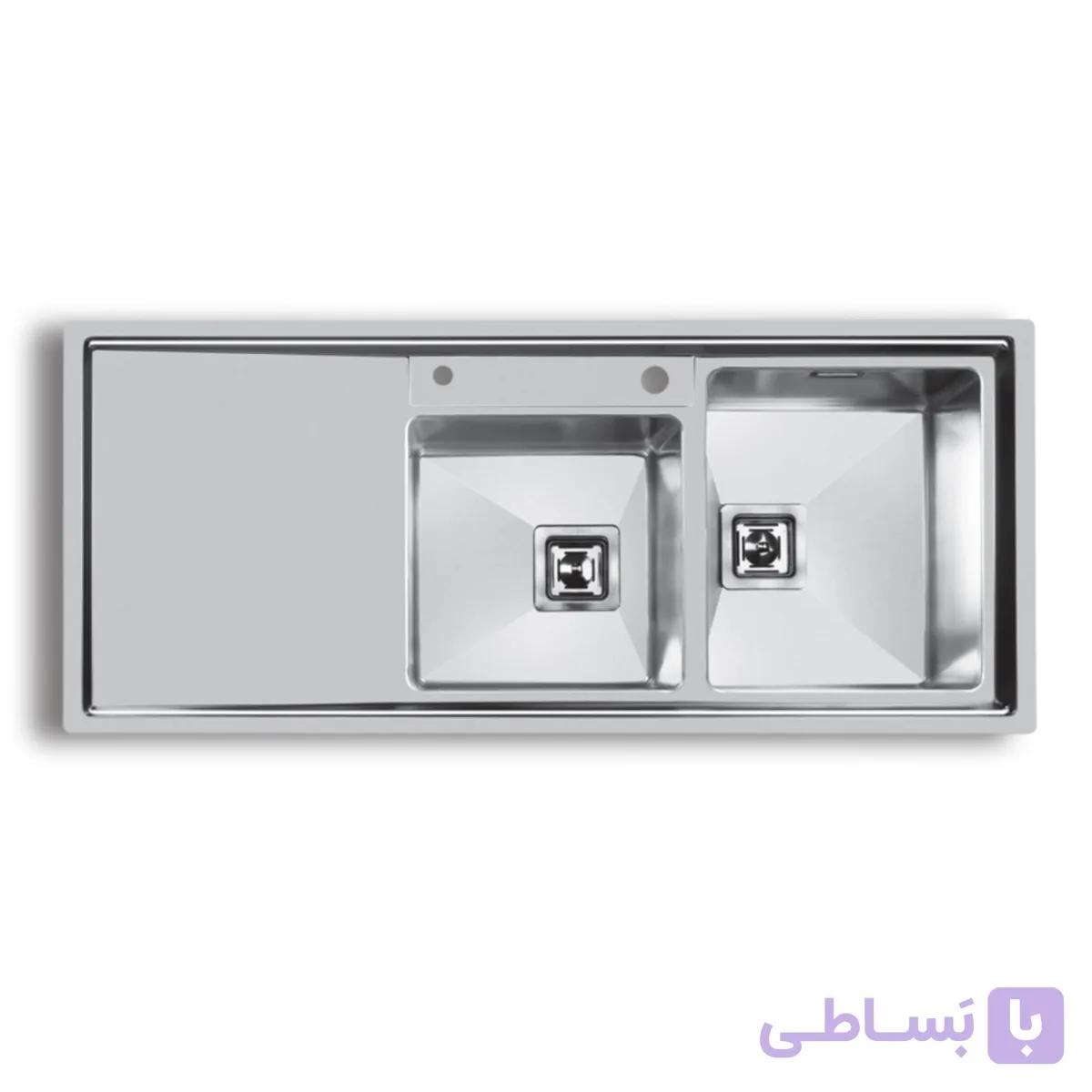 سینک ظرفشویی باکسی توکار اخوان مدل 600 — تصویر 1