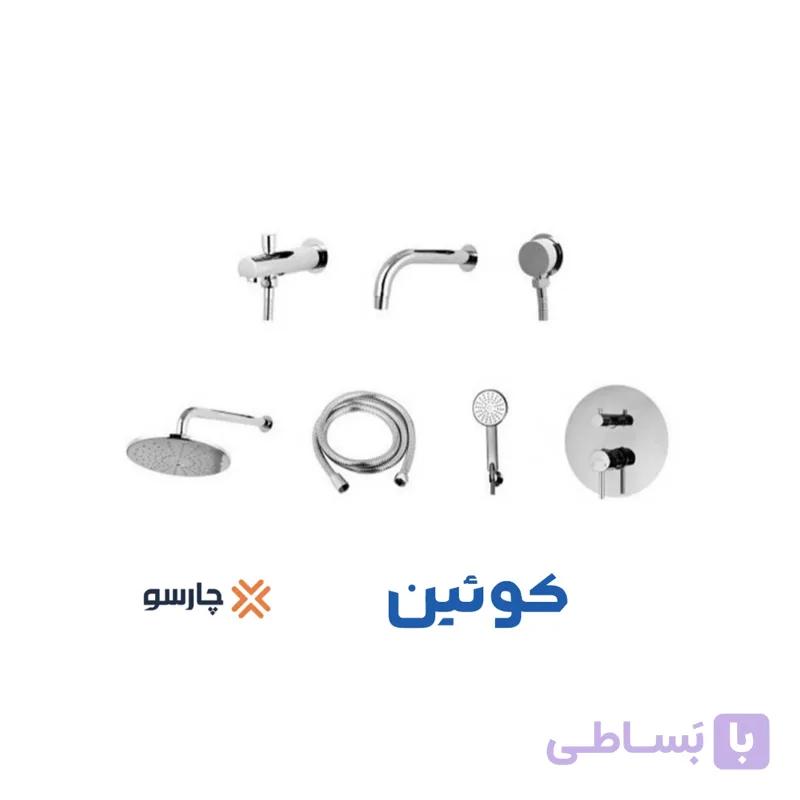 شیرآلات توکار کسری سری کوئین گرد Queen (Round) — تصویر 1