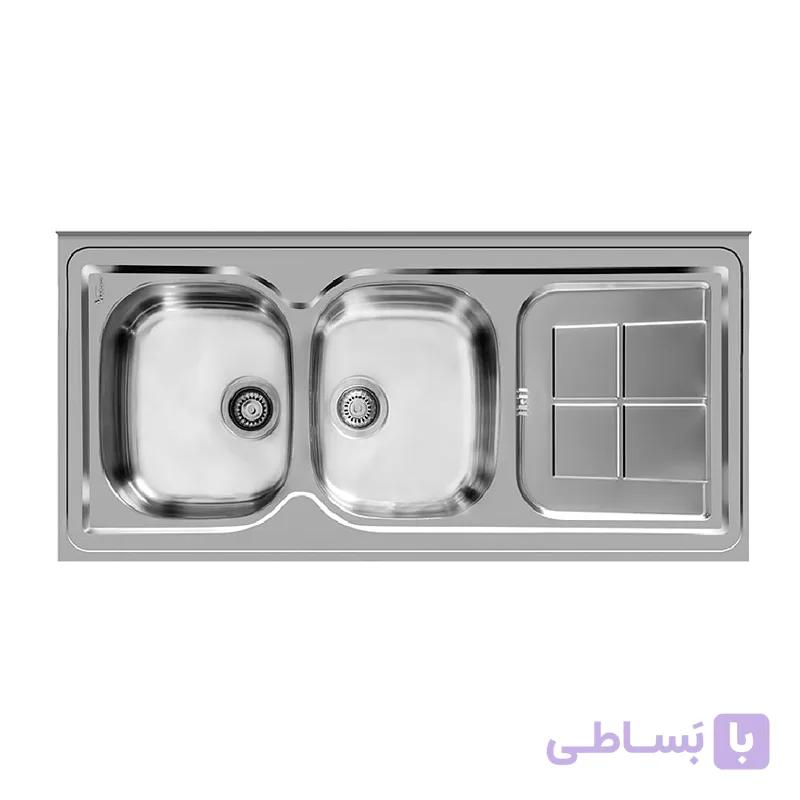 سینک ظرفشویی روکار اخوان مدل 146