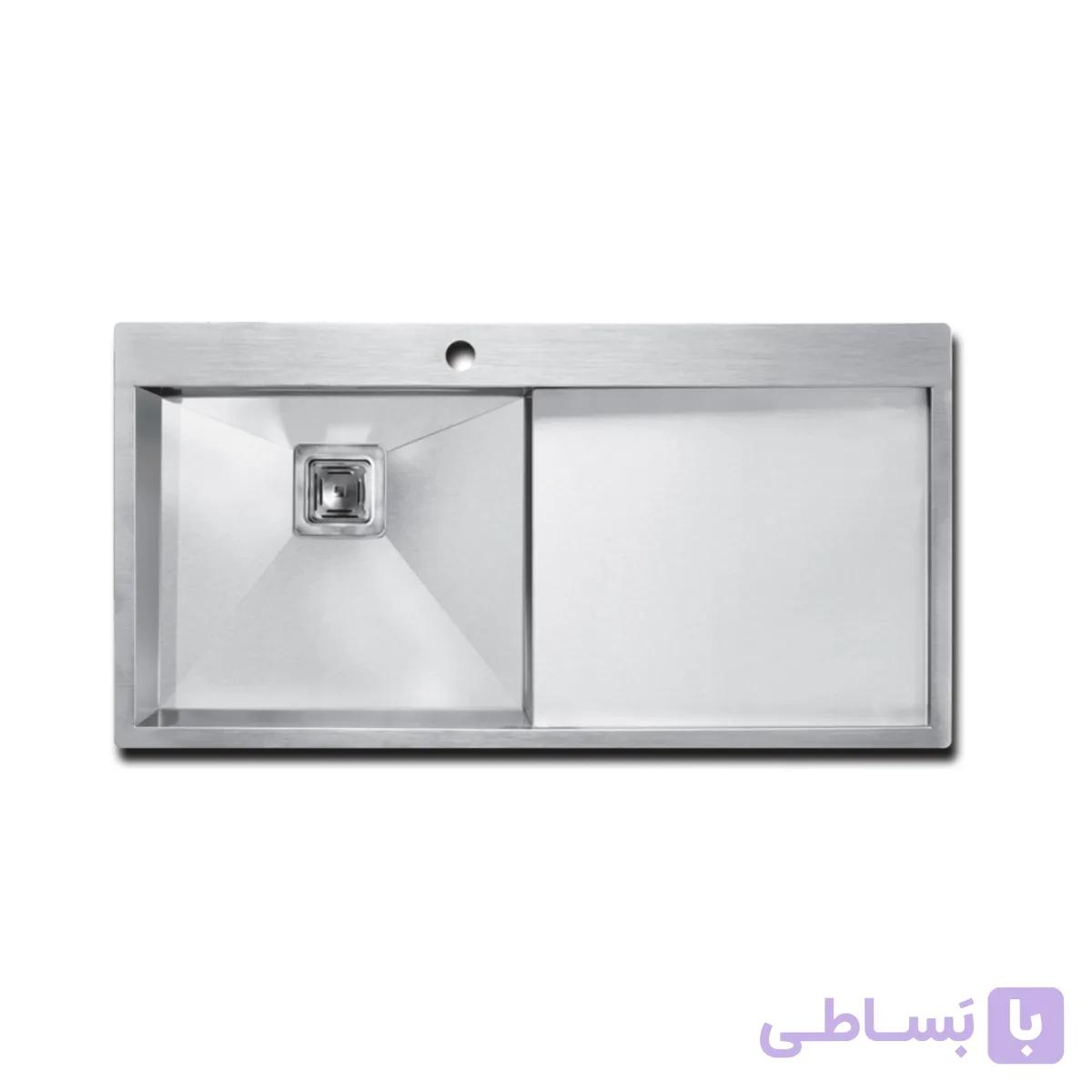 سینک ظرفشویی باکسی توکار اخوان مدل 350 — تصویر 1