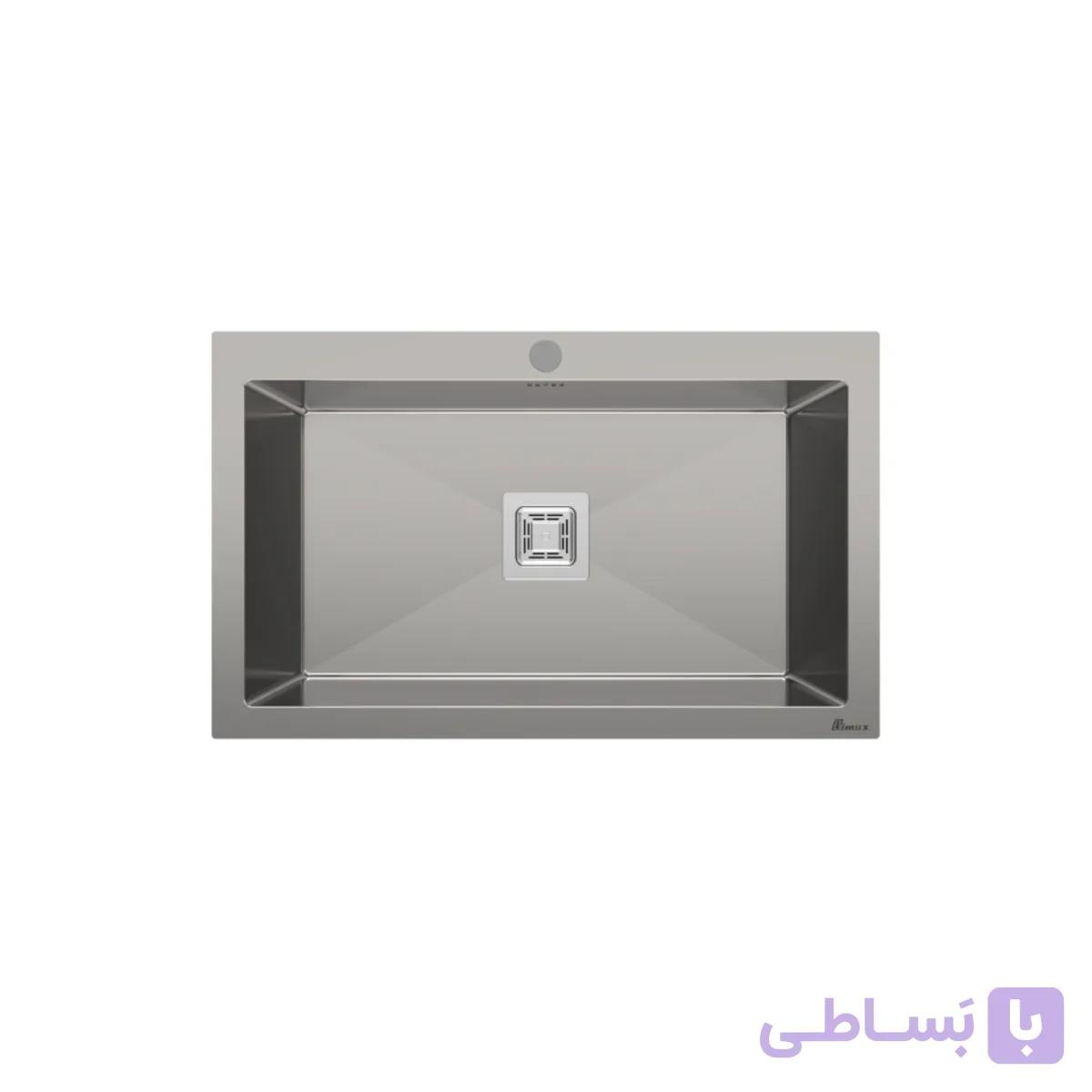 سینک ظرفشویی باکسی توکار بیمکث مدل 724 — تصویر 1
