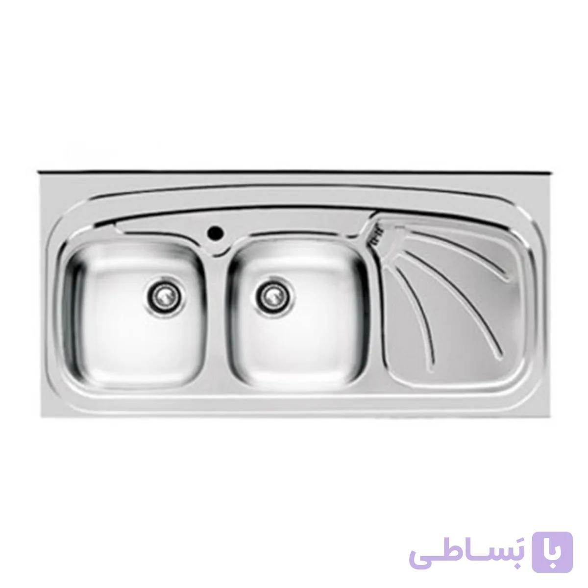 سینک ظرفشویی روکار اخوان مدل 121SP