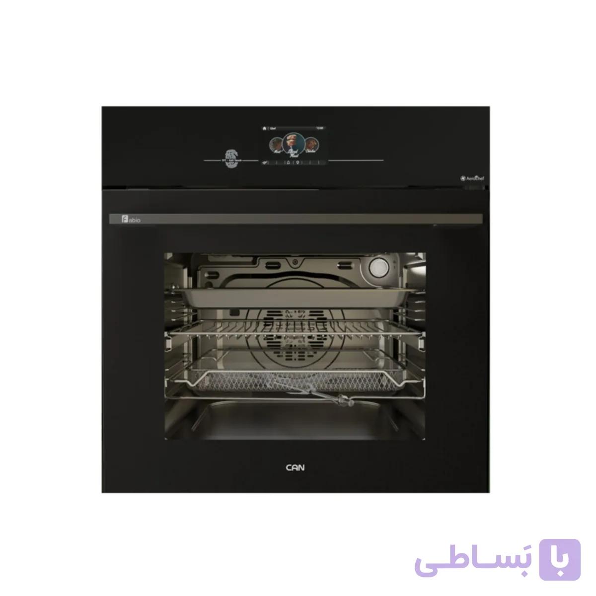 فر توکار برقی کن مدل فابیو Fabio مشکی — تصویر 1
