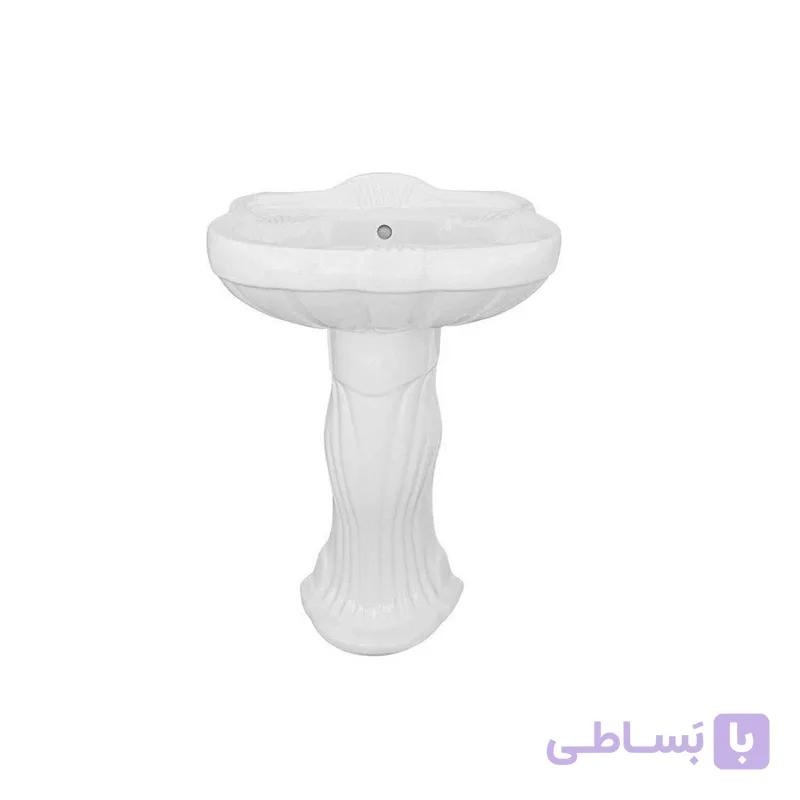 روشویی و پایه مینا مدل تندیس