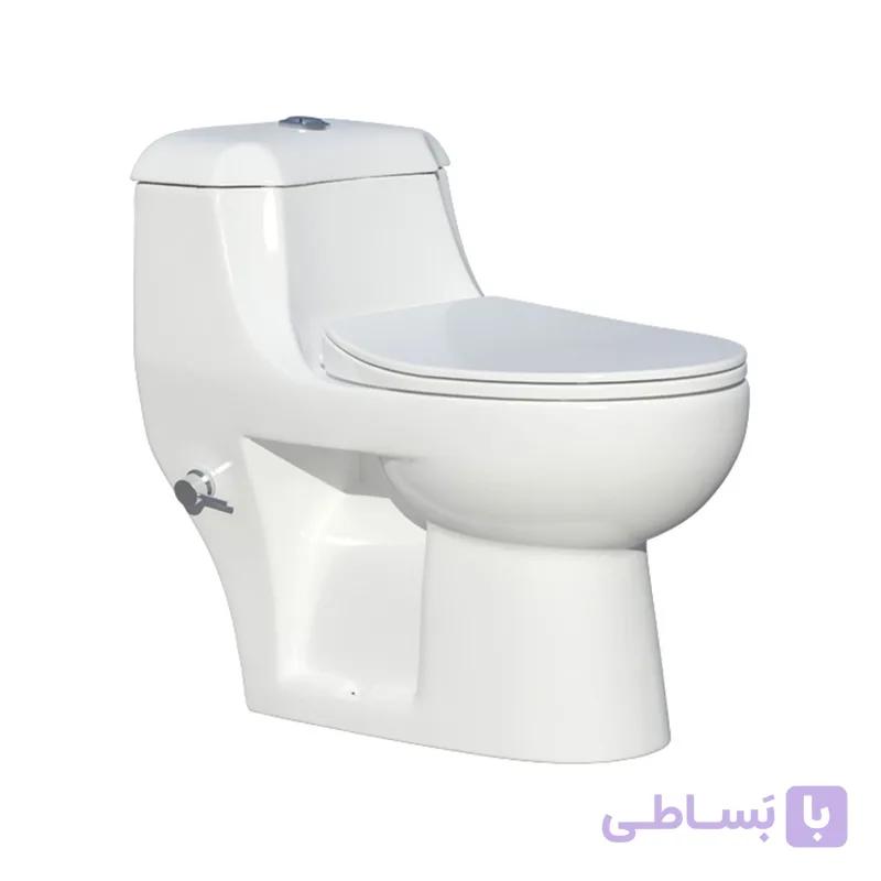 توالت فرنگی گاتریا مدل یولدوز سفید — تصویر 1