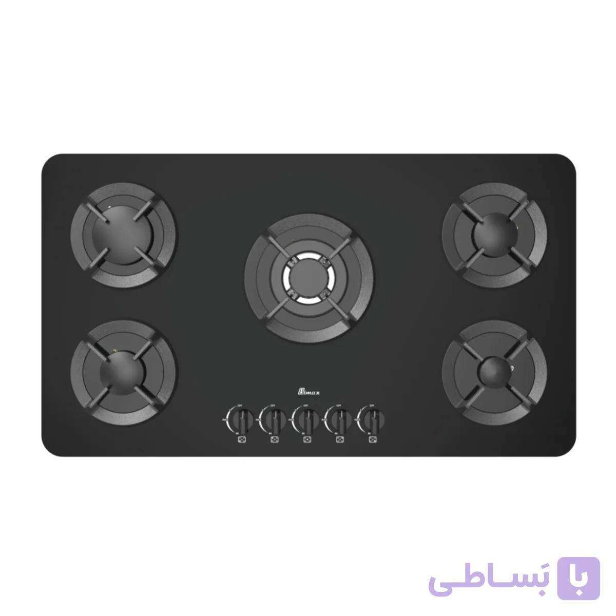 اجاق گاز صفحه ای بیمکث مدل E201 مشکی — تصویر 1