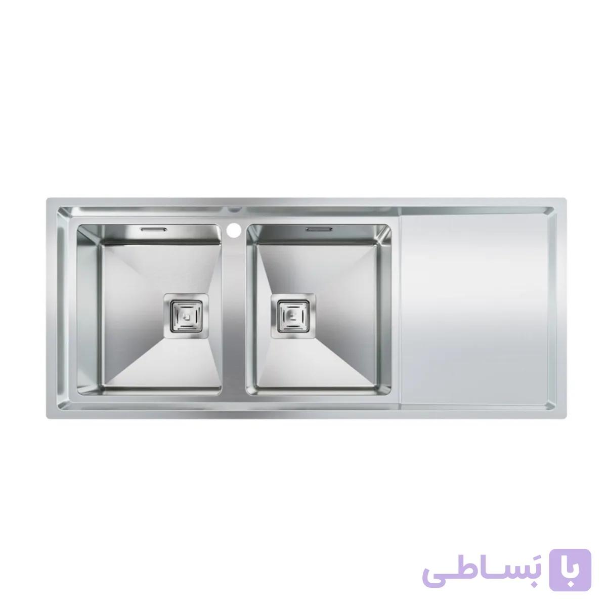 سینک ظرفشویی باکسی توکار اخوان مدل 604S — تصویر 1